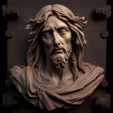 3D model st jesus (STL)